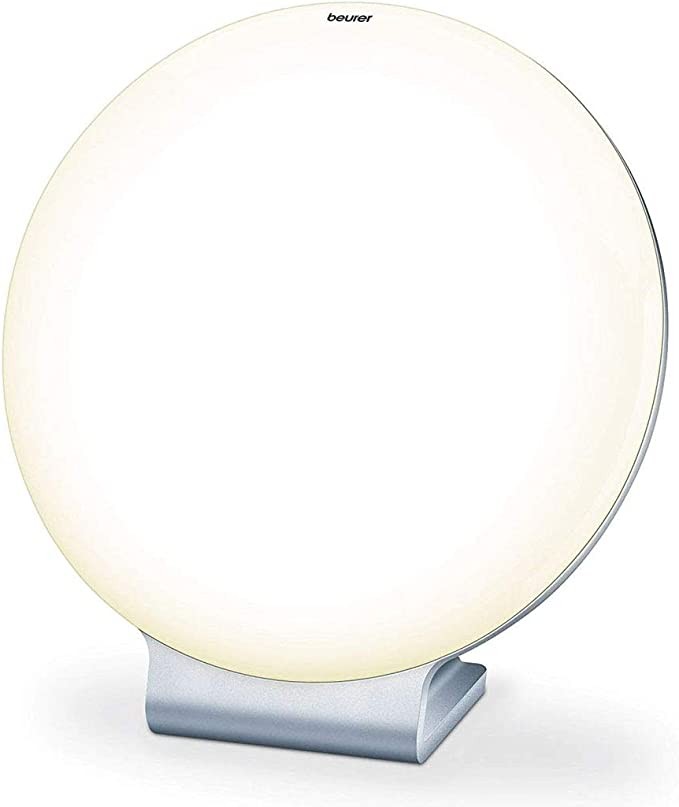 Beurer TL50UK Small LED SAD Light - Helps Fight Seasonal Affective Disorder - Provides 10,000 Lux Light - Slim and Stylish Design - No UV LED Light* - Certified Medical Device